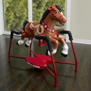 Interactive Riding Horse Toy - Brown