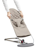 Fabric Seat for Bouncer Bliss-Quilt Cotton - Sand Grey