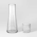30 Fl Oz Glass Beverage Carafe - Clear