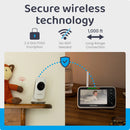 HelloBaby 5" Video Baby Monitor (HB50) - White