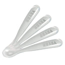 Silicone Baby Feeding Spoons Set - Gray