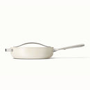 4.5qt Saute Pan with Lid - Cream