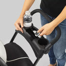KeyFit Caddy Frame Stroller | Black/Black