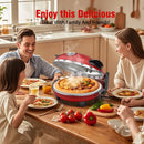 Countertop Pizza Oven - Red
