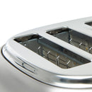 4-Slice Wide Slot Toaster - Silver