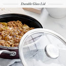 GreenPan Merten & Storck Steel Core Enameled Sauté Pan - Chocolate Truffle