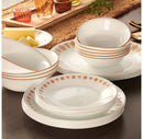 Corelle 16pc Butterfly Gold Dinnerware Set