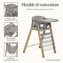 Evolur Nimbus Highchair - Dark Grey