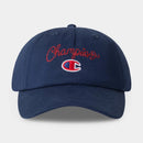 Adult Script Jersey Baseball Hat - Navy