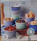 Cook & Serve 8-Piece Ramekin Set, Multi, 10 Oz.
