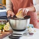 MIU France Stainless Steel Mixing Bowl Set with Graters - 8-Piece Set