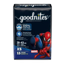 Boys' Disposable Nighttime Underwear - Size XS - 15ct