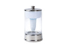 40 Cup Glass Water Pitcher with Ready-Pour + Free Water Quality Meter