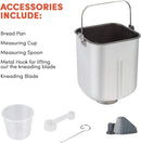 2lb Programmable Black Bread Makerr - Black