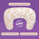 Nursing Pillow - Soft Pink Daisies