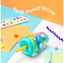12oz Cartwheel Ocean Friends Straw Cup - Teal Blue