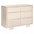Yuzu 6-Drawer Dresser in Washed Natural