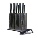 9pc Jet Black Series Knife Block Set