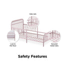 Metal Toddler Bed - Gold