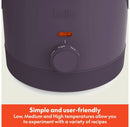 1.5qt Slow Cooker - Plum