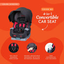 Cover Me 4-in-1 Convertible Car Seat - Scooter