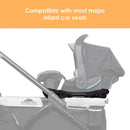 Stroller Wagon Infant Car Seat Adapter - Black