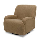 Extra Wide Recliner and Swivel Glider - Cortado Shearling