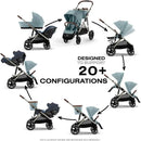 Gazelle S Stroller Modular Double Stroller - Sky Blue