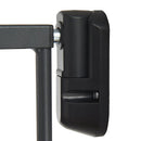 Push to Close™ Baby Gate - Extends 28.5" to 45" Wide, Metal, Dark Grey