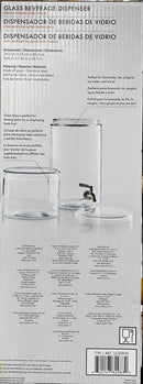 8L Beverage Glass Dispenser