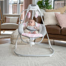 SimpleComfort Baby Swing with Vibrations - Cassidy