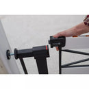 Easy Install Wall-Through Gate - Black