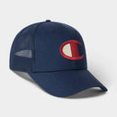 Champion Adult Logan Twill Trucker Hat - Navy