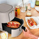 3 Qt Digital Air Fryer with TurboCrisp Technology - Porcini Taupe