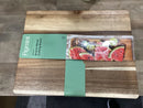 Nonslip Cutting Board - Natural Wood