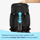 Nautilus 2.0 LX 3-in-1 Harness Booster Car Seat - Hex