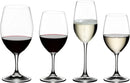 Champagne Glass Flute Set - Clear