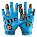 Cutters Game Day Receiver Gloves Youth - Feed Me S/M