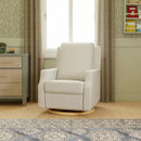 Crewe Recliner and Swivel Glider - Performance Fog Chatham Stripe Eco-Weave