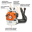 Stihl BR 200 Leaf Blower Backpack Tube Throttle 27.2cc Engine (4241-011-1606US)
