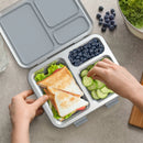 Stainless Steel Leakproof 3 Compartment Bento-Style Lunch Box
