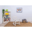 Slat Rocking Chair - White