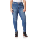 Women's Curvy Skinny Jeans, Pacific, 16 Plus