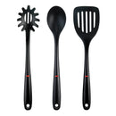 3pc Nylon Utensil Set - Black