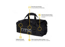 Medium Carry On Structured Collapsible Duffel Bag - Black