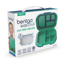 Kids' Bento-Style Lunch Box - Green/Navy