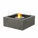 EcoSmart Fire - Base 30" Square Concrete Fire Pit Table
