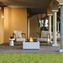 EcoSmart Fire - Base 30" Square Concrete Fire Pit Table
