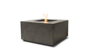 EcoSmart Fire - Chaser 38 Square Concrete Fire Pit Table ESF.O.CHA.38