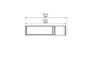 EcoSmart Fire - Flex 60LC.BX Left Corner Fireplace Insert